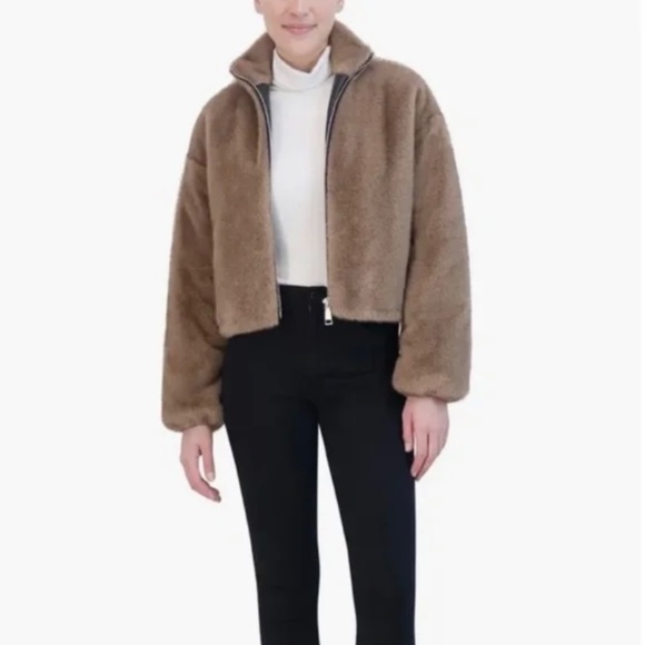 Rebecca Minkoff Faux Fur Coat - Picture 2 of 7